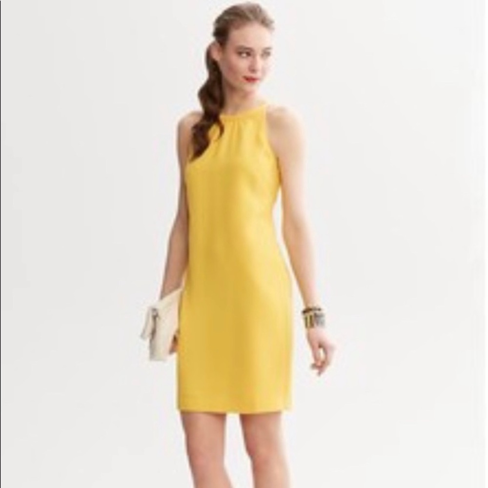 Yellow Banana Republic Dress